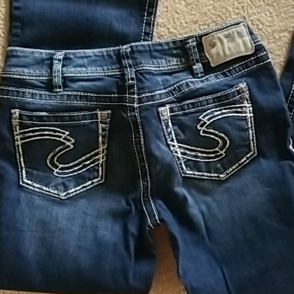 Silver suki jeans
